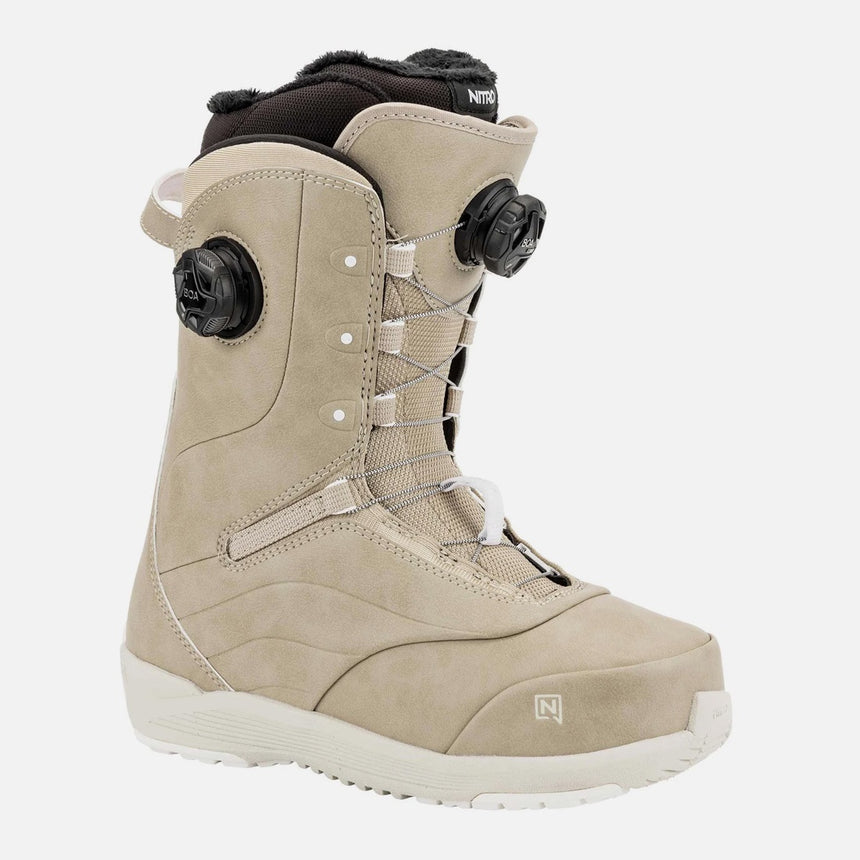 NITRO Women's Crown Boa Boots 2025 - Sand