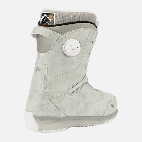 NITRO Women's Crown Boa Boots 2026 - Light Grey