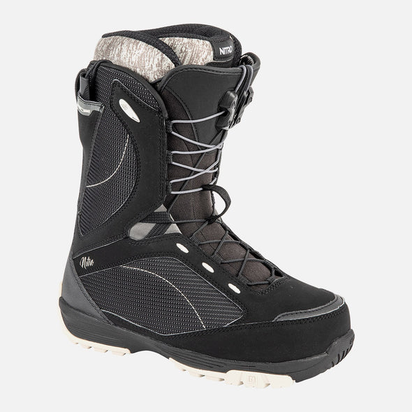 NITRO Women's Monarch TLS Boots 2025 - Black/Sand *PRE-ORDER