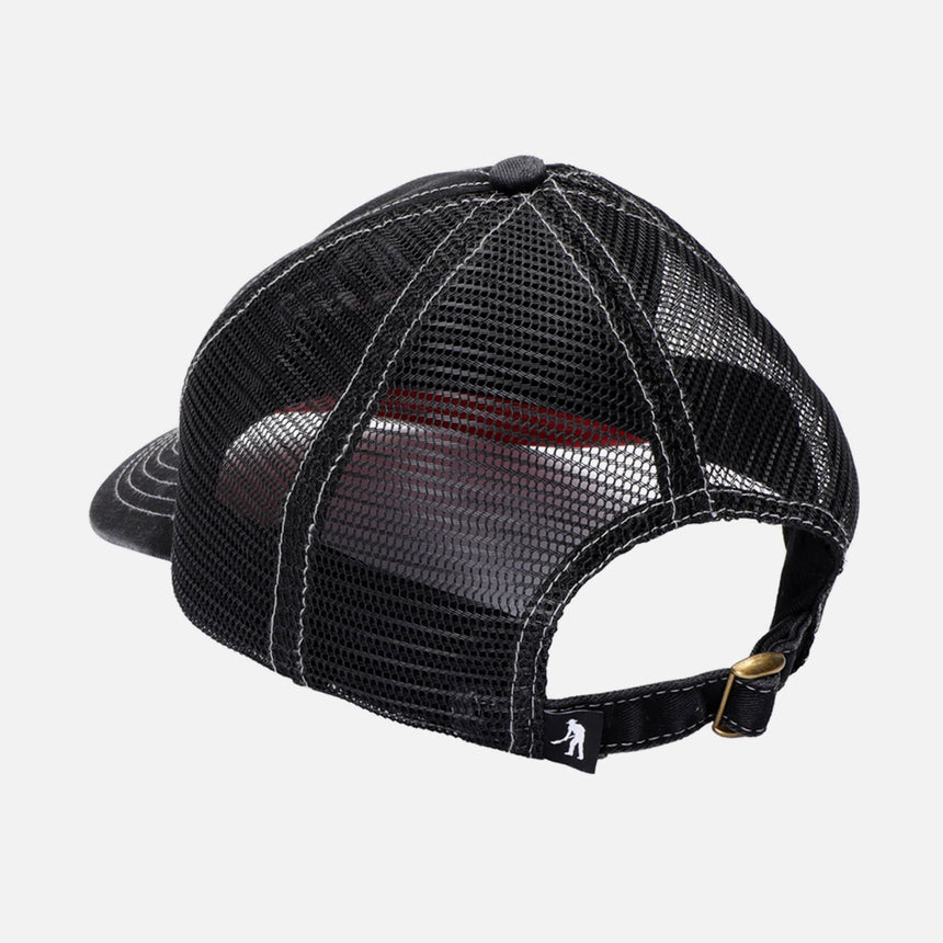 PASSPORT Cherries Leagues Trucker - Washed Black