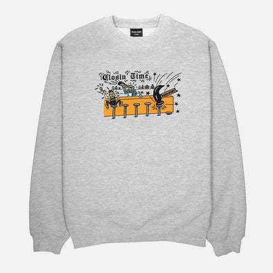 PASSPORT Closin' Time Sweater - Ash