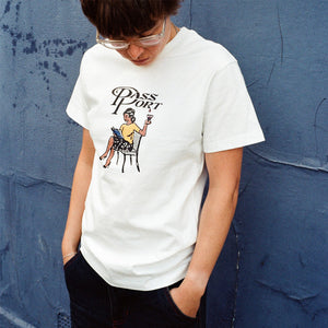 PASSPORT Minimal Output Tee - White