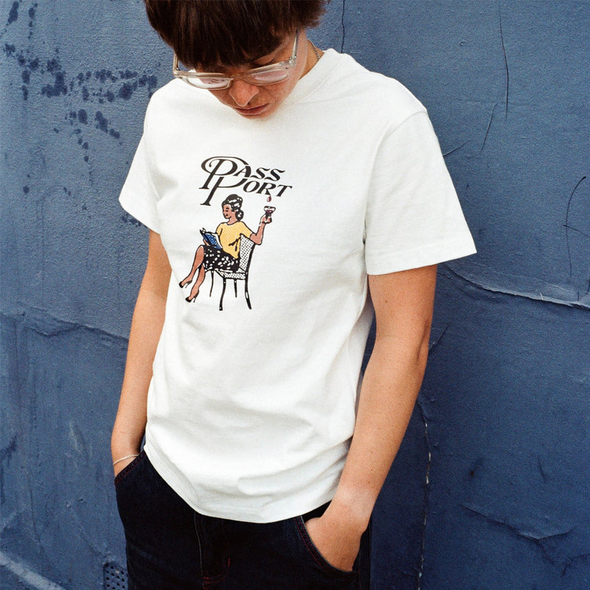 PASSPORT Minimal Output Tee - White