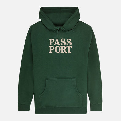 PASSPORT Official Stacked Hoodie - Forest Green