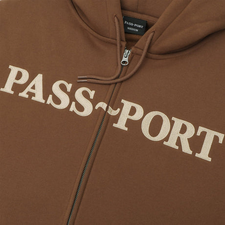 PASSPORT Official Zip Hood - Choc