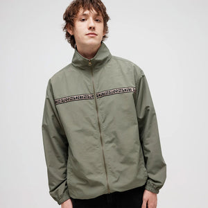 PASSPORT Rough Neg RPET Track Jacket - Sage