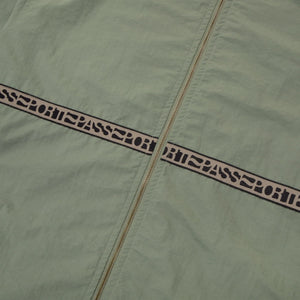 PASSPORT Rough Neg RPET Track Jacket - Sage