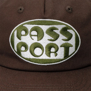 PASSPORT Rounded Workers Cap - Choc