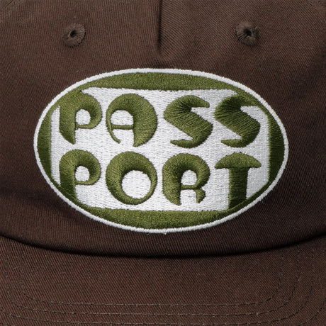 PASSPORT Rounded Workers Cap - Choc