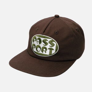 PASSPORT Rounded Workers Cap - Choc