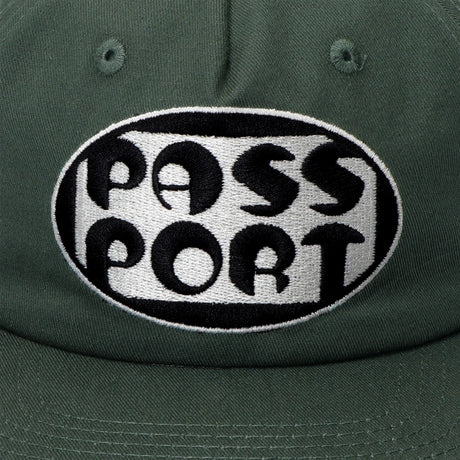 PASSPORT Rounded Workers Cap - Seaweed Green