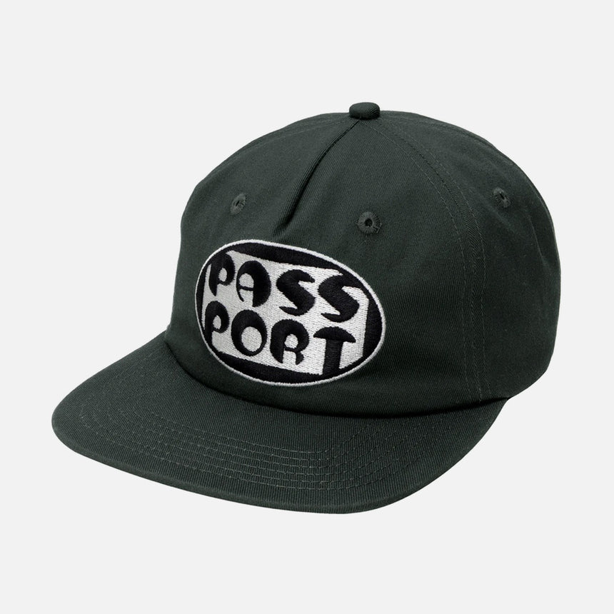PASSPORT Rounded Workers Cap - Seaweed Green