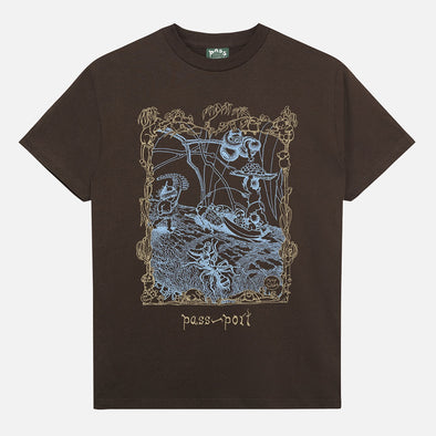 PASSPORT Scribblegum Tee - Bark