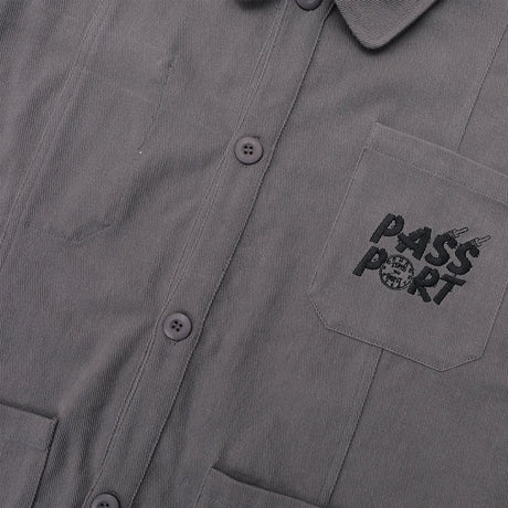 PASSPORT Shop Rules Painters Jacket - Grey