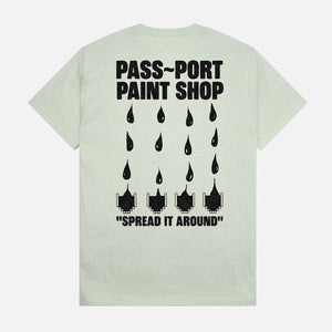 PASSPORT Shop Rules Tee - Harbour Grey