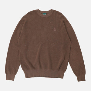PASSPORT Speckled Knit Sweater - Brown