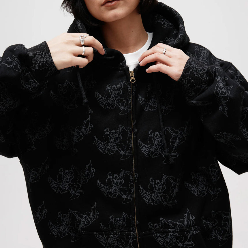 PASSPORT Trumpets Zip Hood - Black