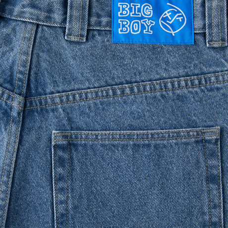 POLAR Big Boy Pants - Mid Blue