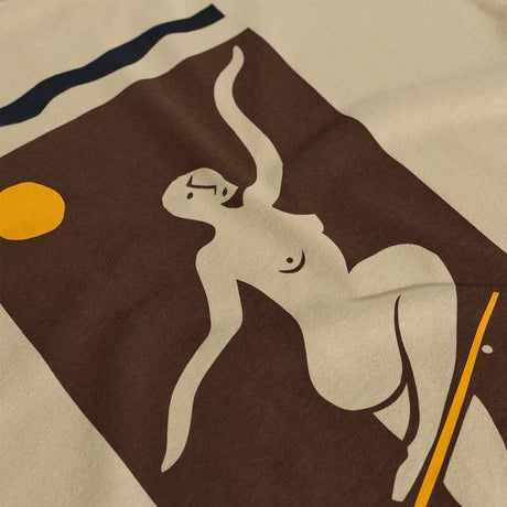 POLAR No Complies Forever Tee - Sand