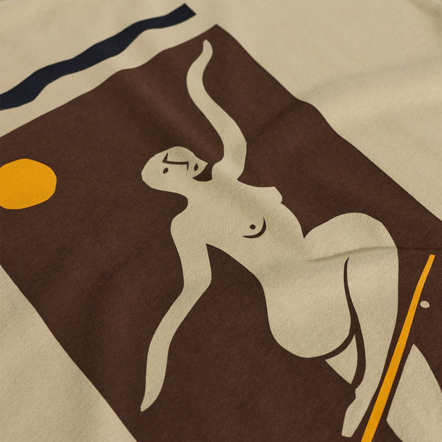 POLAR No Complies Forever Tee - Sand