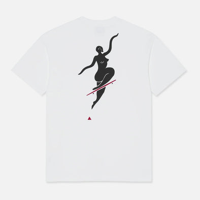 POLAR No Comply Tee - White