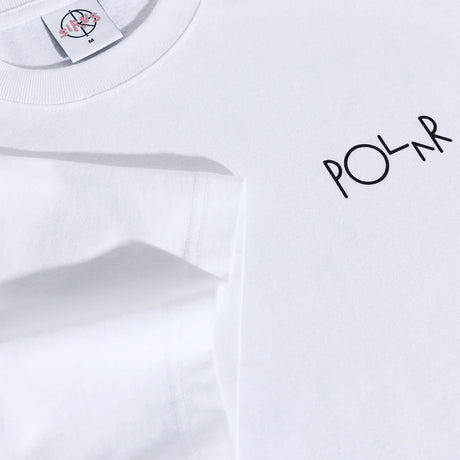 POLAR Searching for Peace Fill Logo Tee - White