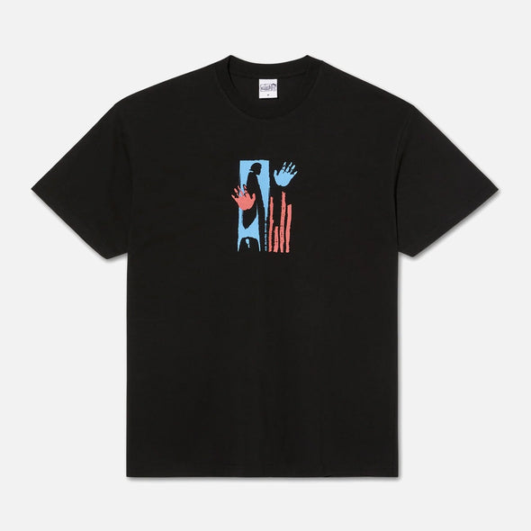 POLAR Sitting Hands Tee - Black