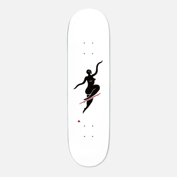 POLAR Team Model No Complies Deck - White - 8.5
