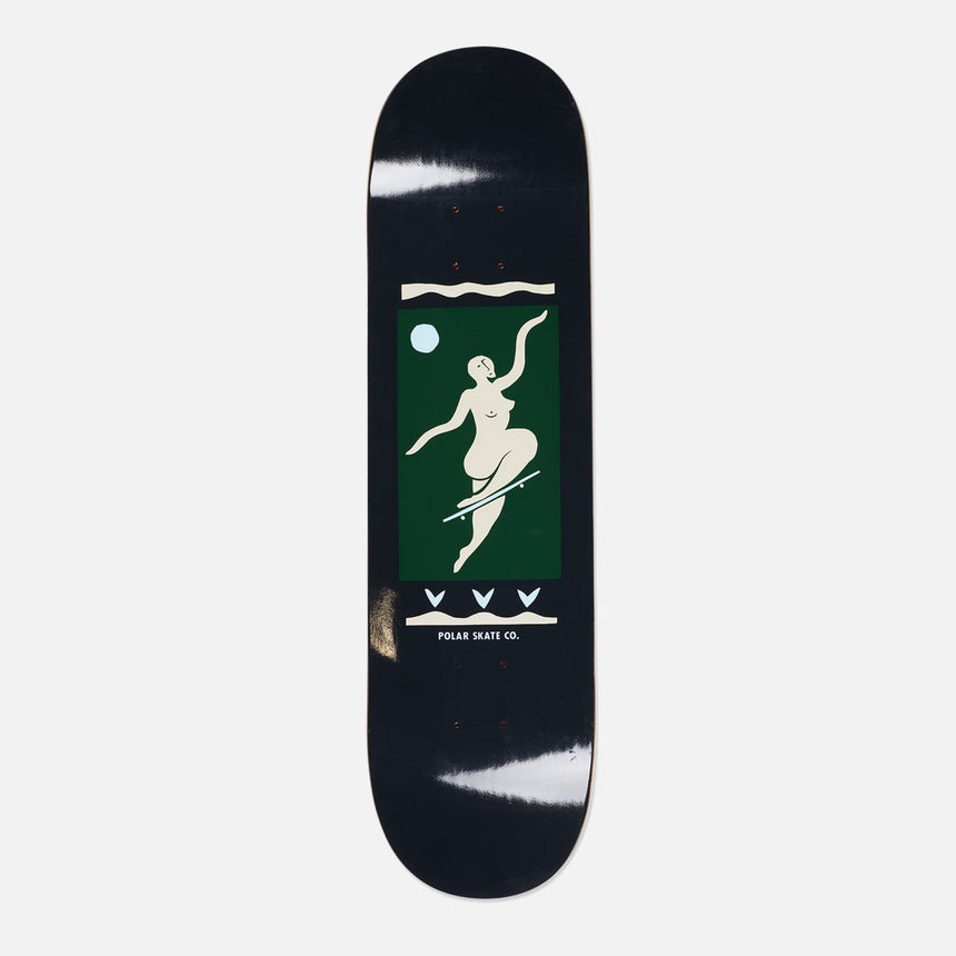 POLAR Team No Comply Deck - Charcoal - 8.5