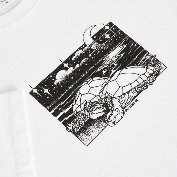 POLAR Turtle Town Tee - White