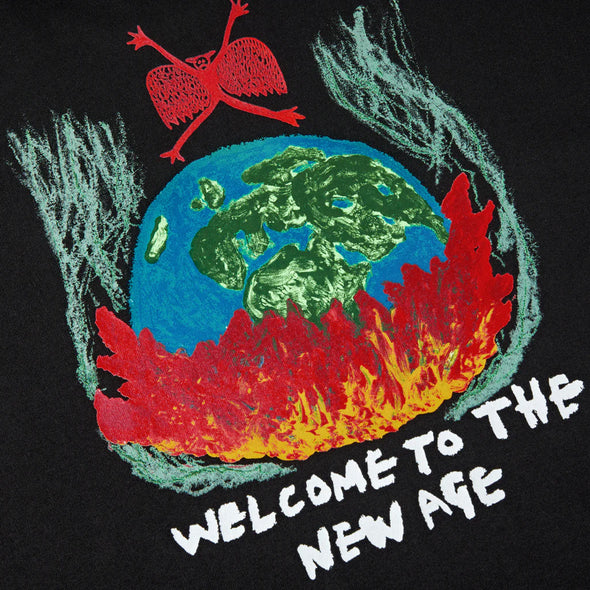 POLAR Welcome To The New Age Long Sleeve Tee - Black