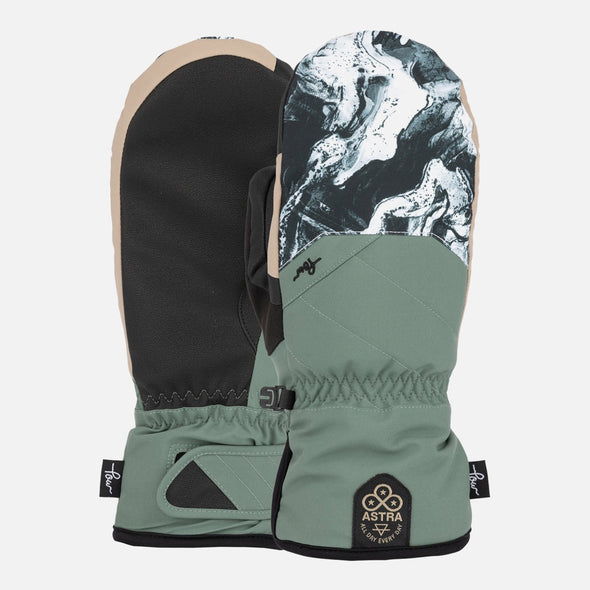 POW Women's Astra Mitt 2024 - Marble Moss