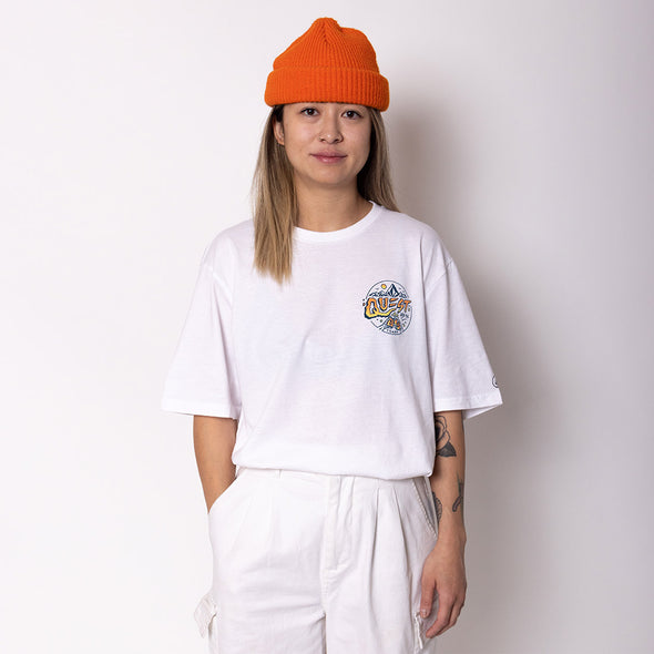 VOLCOM X QUEST Chairlift Tee - White