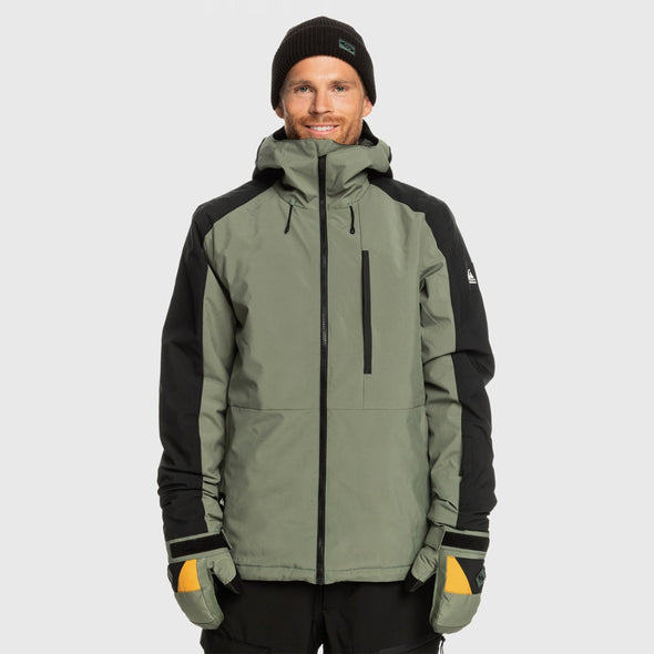 QUIKSILVER Mission Block Jacket 2024 - Laurel Wreath