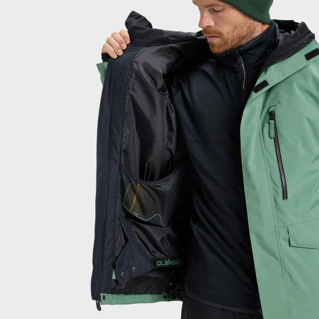 QUIKSILVER Mission Solid Jacket 2026 - Dark Ivy