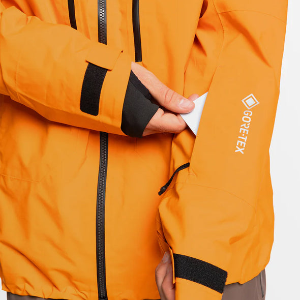 QUIKSILVER Pro Path Gore-Tex 2L Jacket 2025 - Orange Pepper