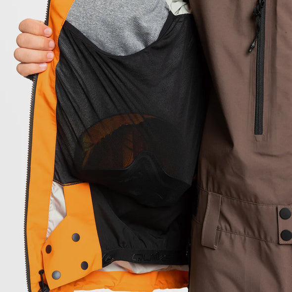 QUIKSILVER Pro Path Gore-Tex 2L Jacket 2025 - Orange Pepper