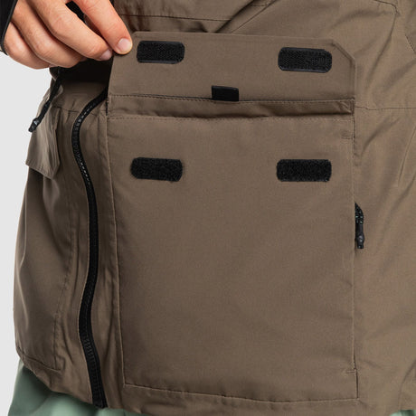 QUIKSILVER Quest Stretch 20K Jacket 2026 - Canteen