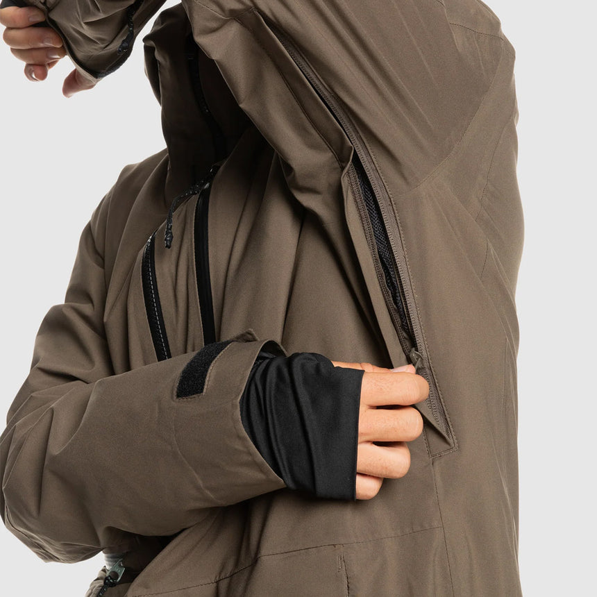 QUIKSILVER Quest Stretch 20K Jacket 2026 - Canteen