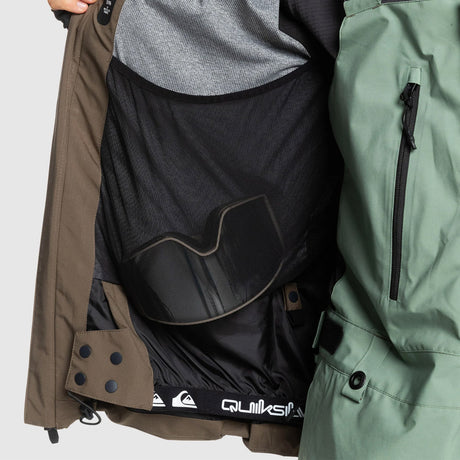 QUIKSILVER Quest Stretch 20K Jacket 2026 - Canteen