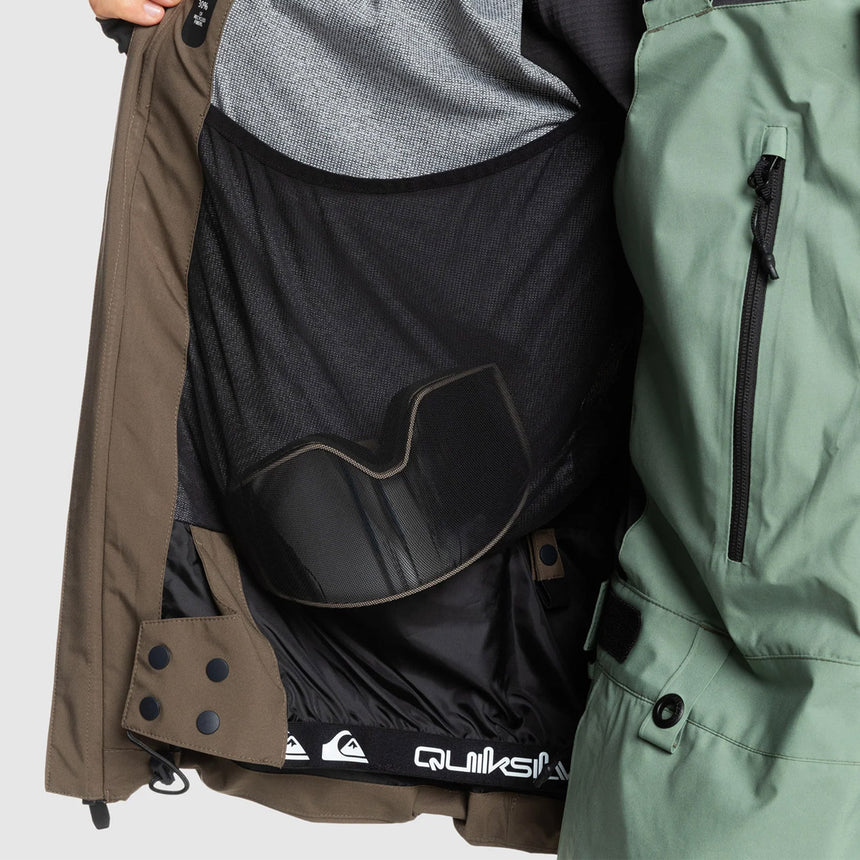 QUIKSILVER Quest Stretch 20K Jacket 2026 - Canteen