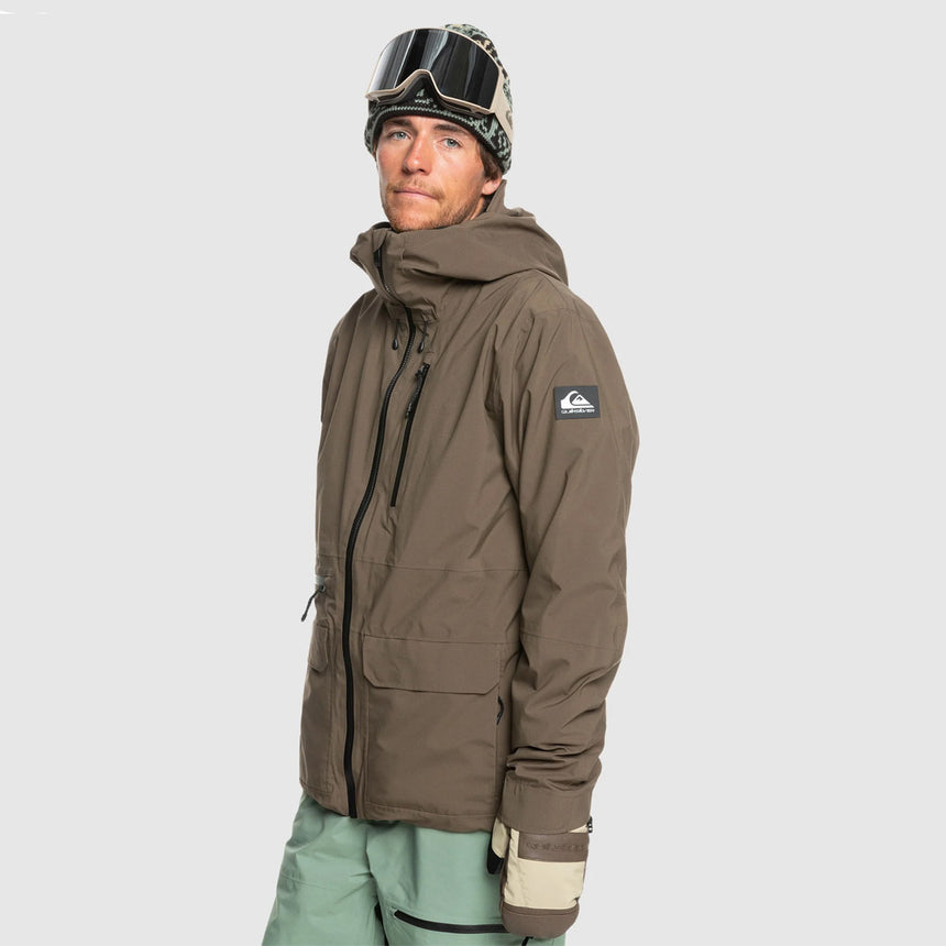 QUIKSILVER Quest Stretch 20K Jacket 2026 - Canteen