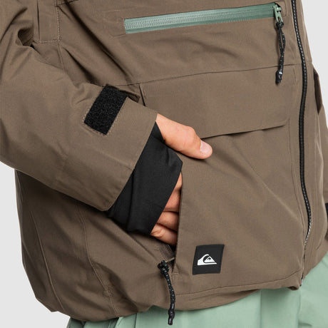 QUIKSILVER Quest Stretch 20K Jacket 2026 - Canteen