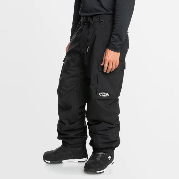 QUIKSILVER Snow Down Cargo Pant 2025 - True Black