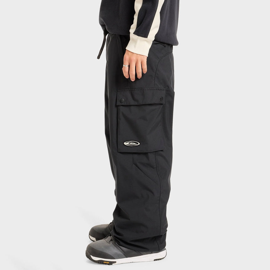 QUIKSILVER Snow Down Cargo Pant 2026 - True Black