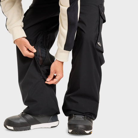 QUIKSILVER Snow Down Cargo Pant 2026 - True Black