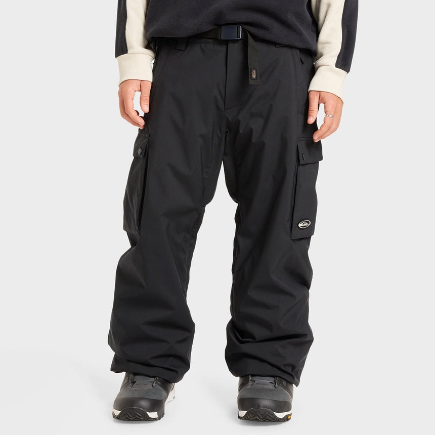 QUIKSILVER Snow Down Cargo Pant 2026 - True Black
