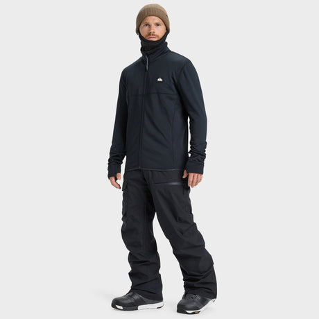 QUIKSILVER Steep Point Full Zip Fleece - True Black