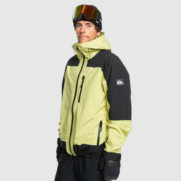 QUIKSILVER Ultralight 20K Jacket 2025 - Celery Green