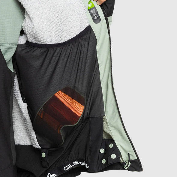 QUIKSILVER Ultralight 20K Jacket - Desert Sage